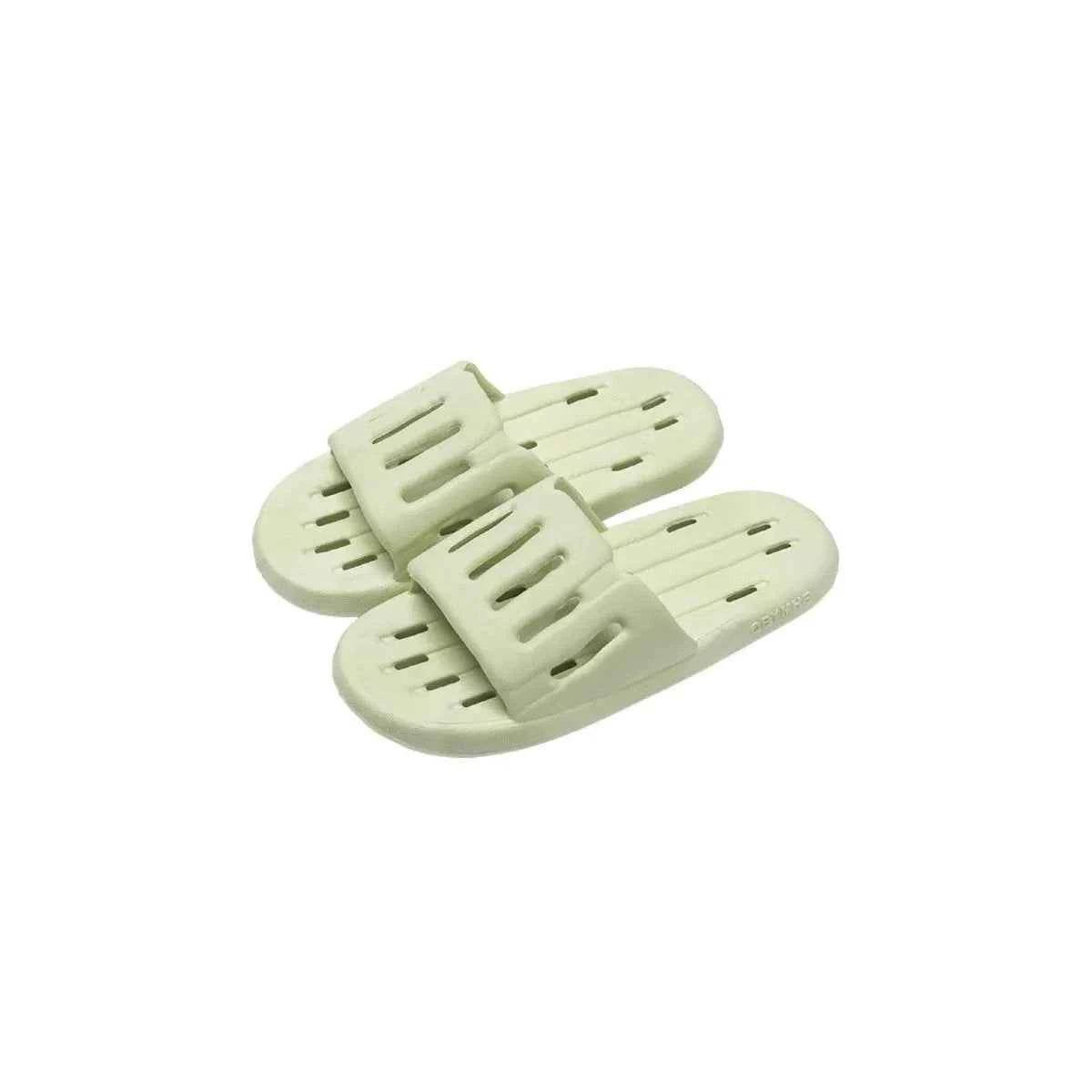 Open Toe Platform Slippers Green for a perfect OOTD – dress to impress outfits from Amexza