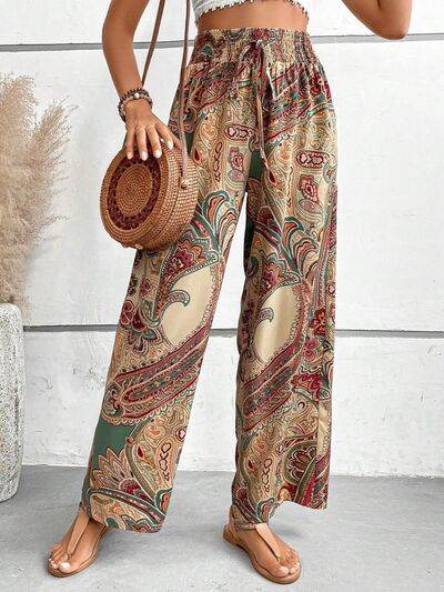 Printed Wide Leg Pants for a perfect OOTD – dress to impress outfits from Amexza