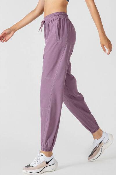 Basic Bae Drawstring Joggers with Pockets for a perfect OOTD – dress to impress outfits from Amexza