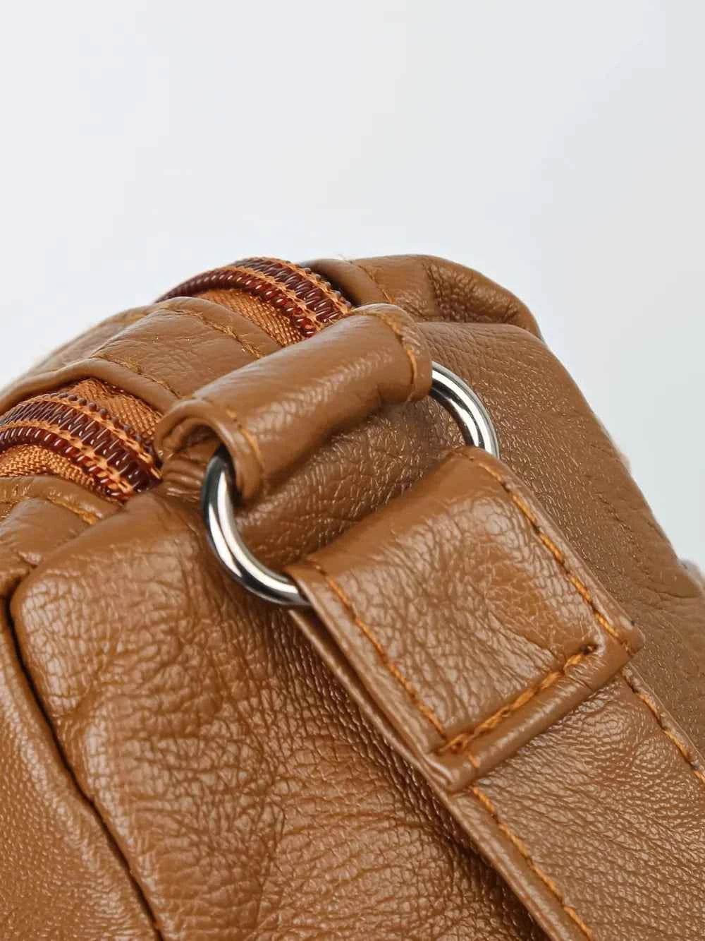 Adjustable Strap PU Leather Shoulder Bag for a perfect OOTD – dress to impress outfits from Amexza