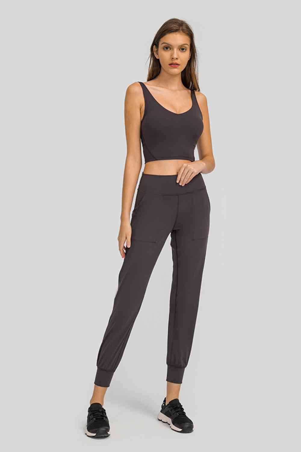 Millennia Wide Waistband Slant Pocket Pants for a perfect OOTD – dress to impress outfits from Amexza