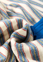 Striped Johnny Collar Long Sleeve Sweatshirt for a perfect OOTD – dress to impress outfits from Amexza