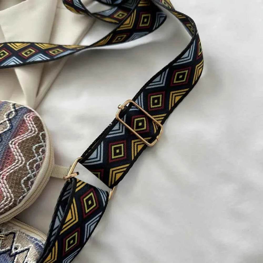 Printed Tassel Detail Crossbody Bag with Small Purse for a perfect OOTD – dress to impress outfits from Amexza