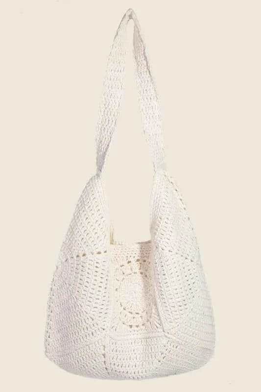 Fame Braided Panels Hobo Shoulder Tote Bag Iv One Size for a perfect OOTD – dress to impress outfits from Amexza