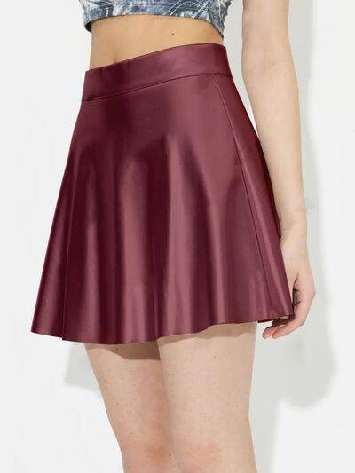 Ruched Mini Skirt with Zipper for a perfect OOTD – dress to impress outfits from Amexza