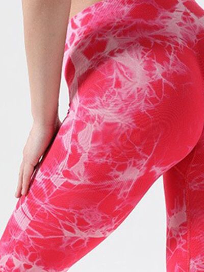 Tie-Dye High Waist Active Leggings for a perfect OOTD – dress to impress outfits from Amexza