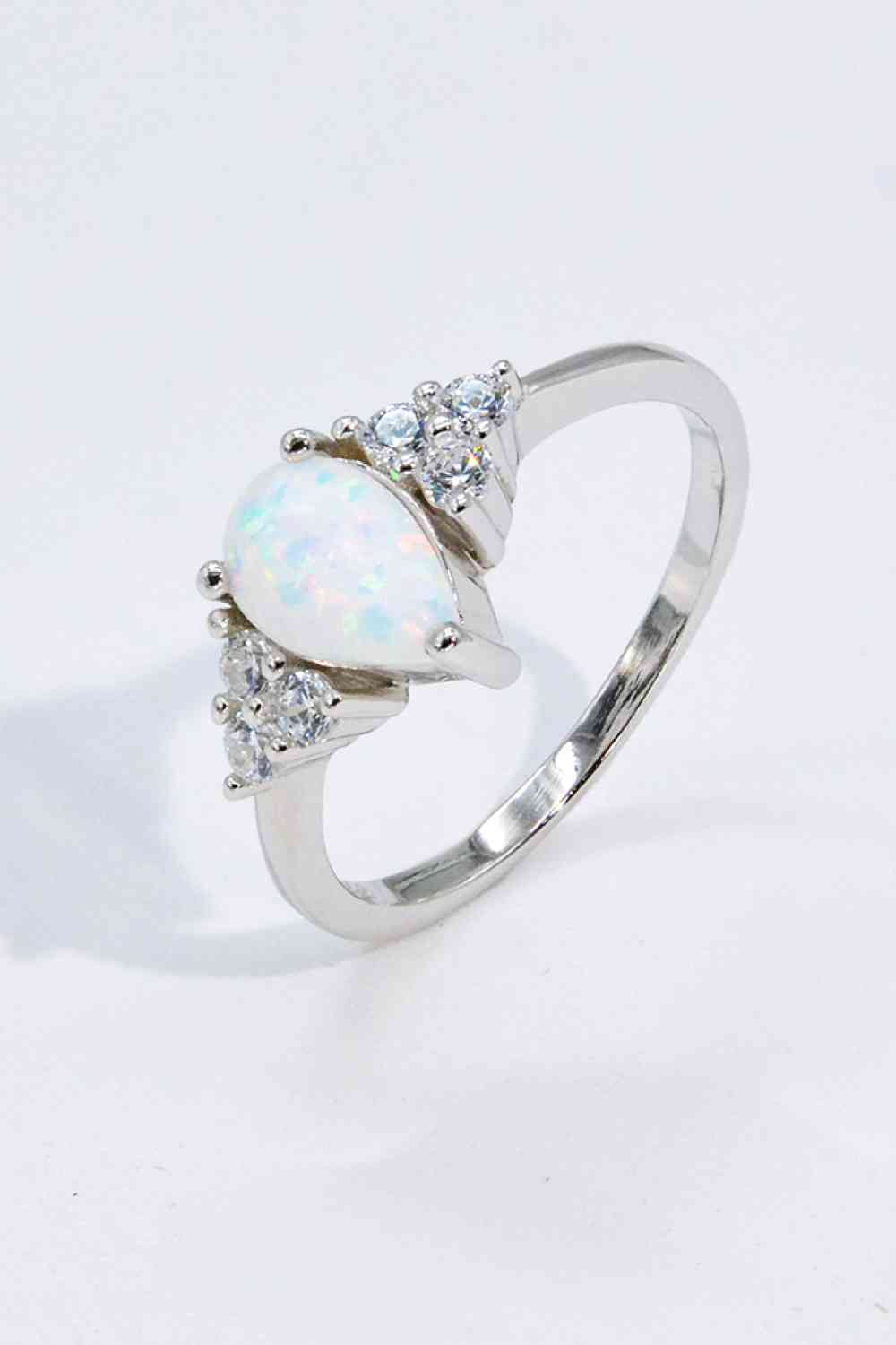 Limitless Love Opal and Zircon Ring for a perfect OOTD – dress to impress outfits from Amexza