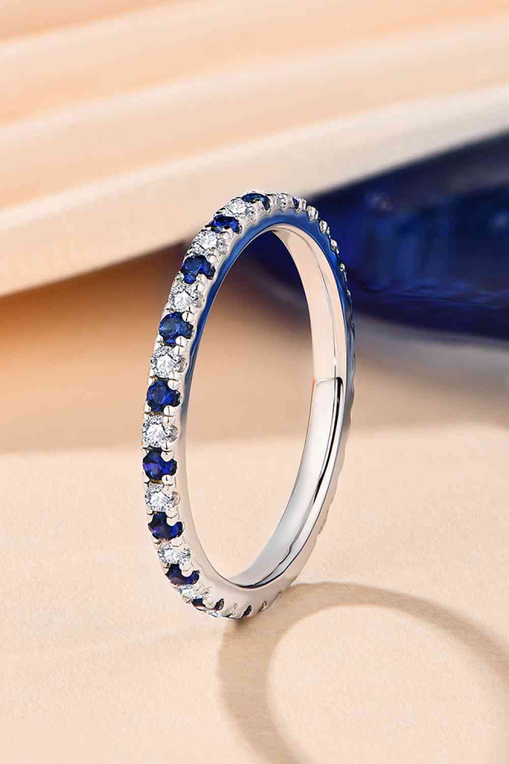 Moissanite Lab-Grown Sapphire Rings for a perfect OOTD – dress to impress outfits from Amexza