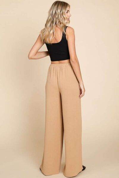 Culture Code Full Size High Waist Wide Leg Cargo Pants for a perfect OOTD – dress to impress outfits from Amexza