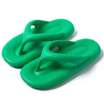 Toe Post Platform Slippers Green for a perfect OOTD – dress to impress outfits from Amexza