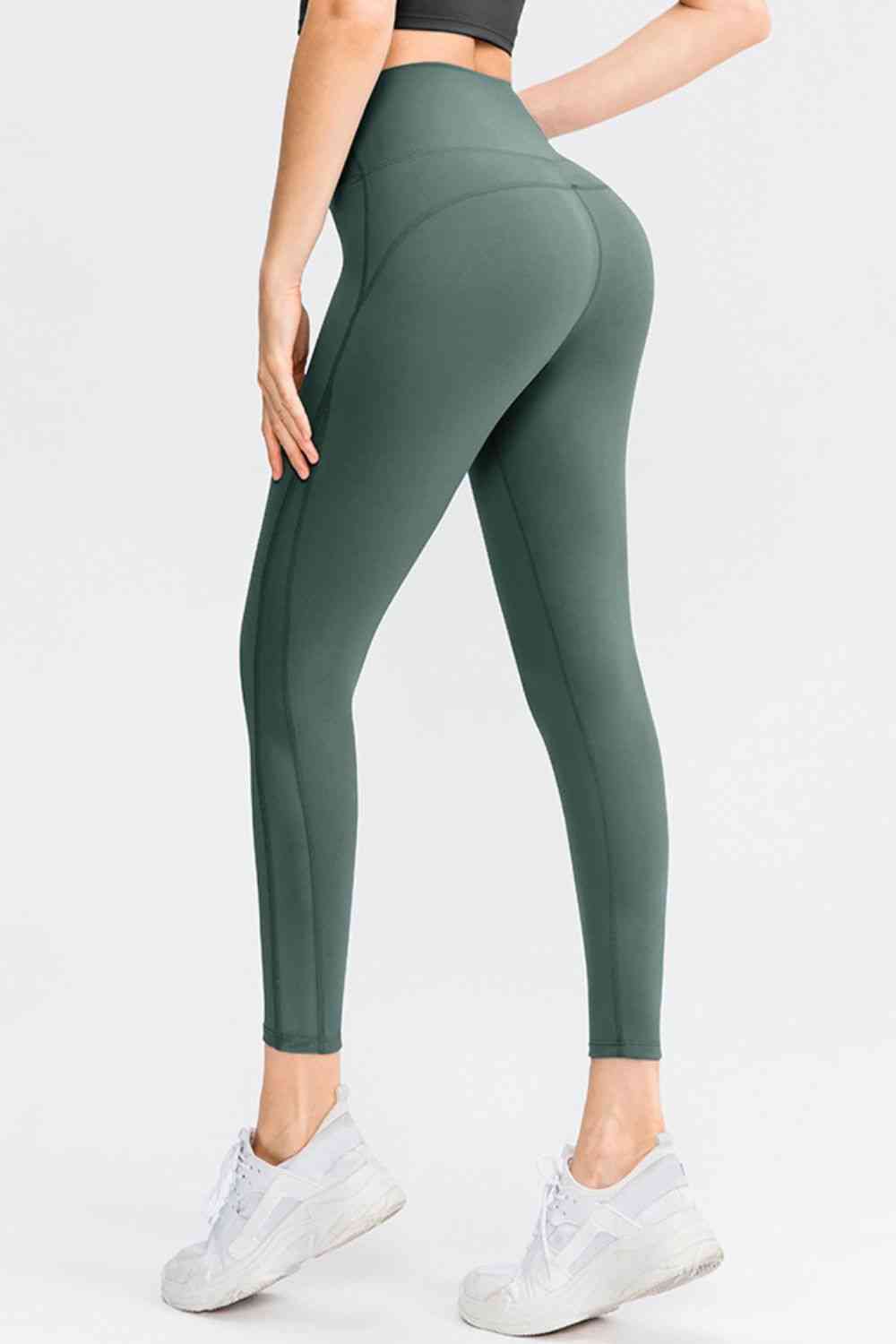 Wide Waistband Slim Fit Long Sports Pants for a perfect OOTD – dress to impress outfits from Amexza