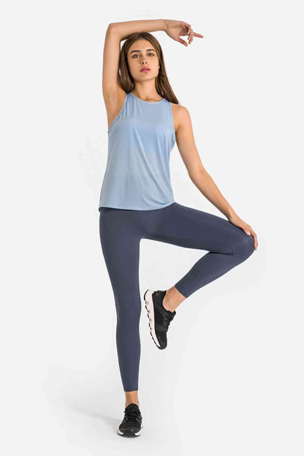 Millennia High Waist Ankle-Length Yoga Leggings for a perfect OOTD – dress to impress outfits from Amexza