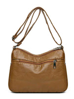 PU Leather Ruched Adjustable Strap Shoulder Bag for a perfect OOTD – dress to impress outfits from Amexza