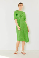 Marina West Swim Pleated Dolman Sleeve Dress Fun Green for a perfect OOTD – dress to impress outfits from Amexza
