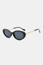 Polycarbonate Frame Cat-Eye Sunglasses Black One Size for a perfect OOTD – dress to impress outfits from Amexza