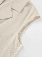 Tie Waist Cap Sleeve Maxi Dress