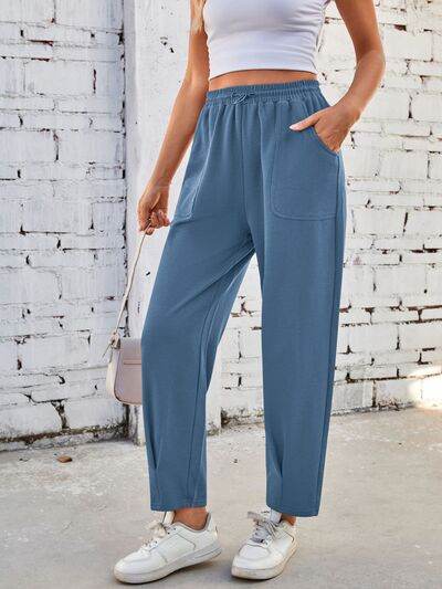 Lovelet Drawstring Pants with Pockets for a perfect OOTD – dress to impress outfits from Amexza