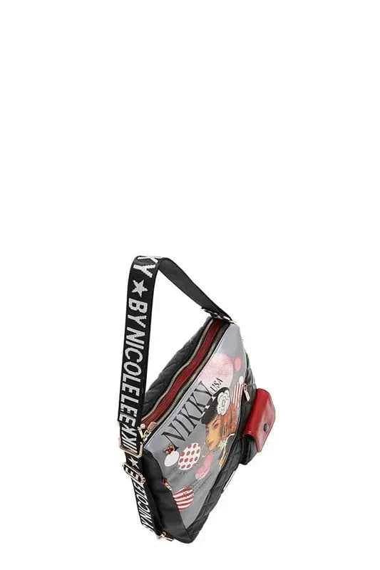 Nicole Lee USA Convertible Adjustable Strap Backpack Bag for a perfect OOTD – dress to impress outfits from Amexza