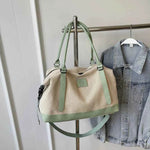 Contrast Travel Bag Gum Leaf One Size for a perfect OOTD – dress to impress outfits from Amexza