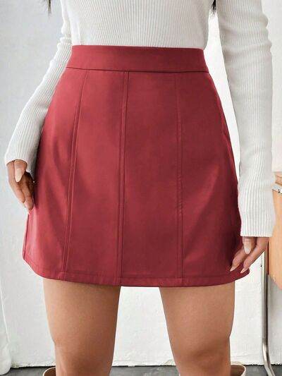 Mini Skirt with Zipper for a perfect OOTD – dress to impress outfits from Amexza