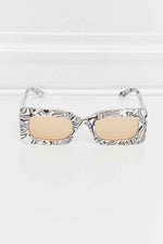 Tortoiseshell Rectangle Polycarbonate Sunglasses for a perfect OOTD – dress to impress outfits from Amexza