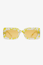 Tortoiseshell Rectangle Polycarbonate Sunglasses for a perfect OOTD – dress to impress outfits from Amexza