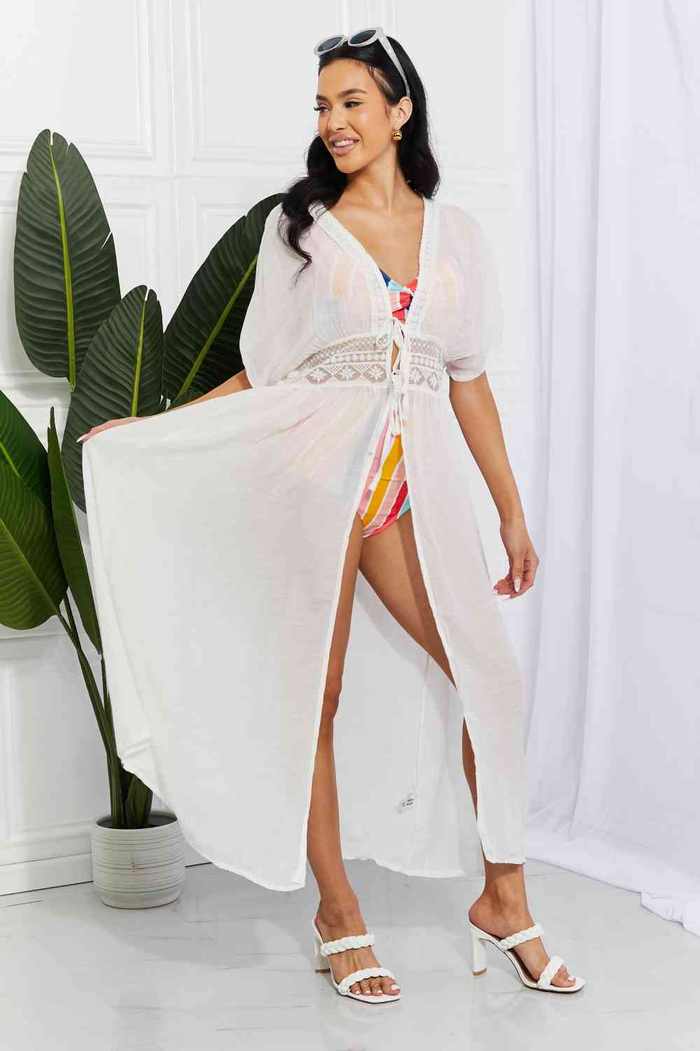 Marina West Swim Sun Goddess Tied Maxi Cover-Up for a perfect OOTD – dress to impress outfits from Amexza