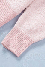 Button Detail Mock Neck Long Sleeve Sweater for a perfect OOTD – dress to impress outfits from Amexza