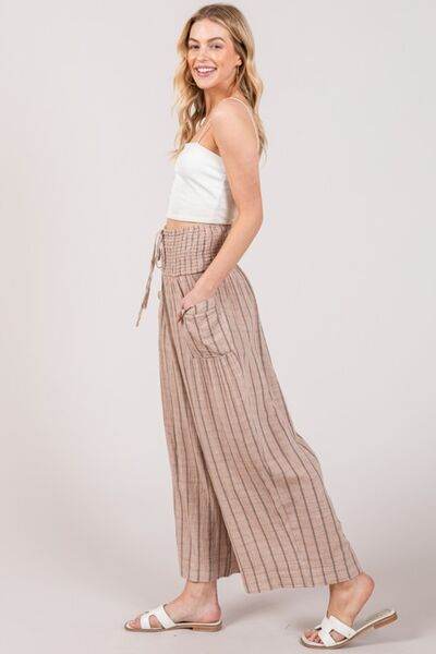 SAGE + FIG Cotton Gauze Wash Stripe Pants for a perfect OOTD – dress to impress outfits from Amexza