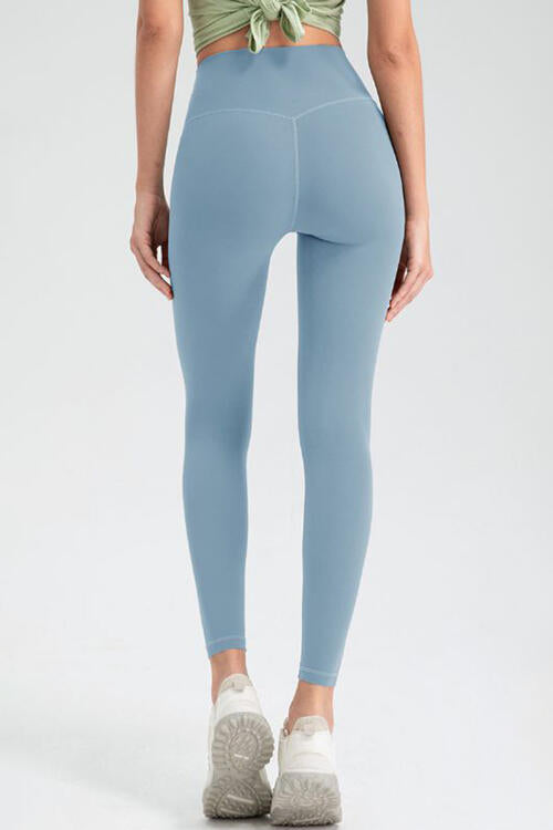 Wide Waistband High Waist Sport Leggings for a perfect OOTD – dress to impress outfits from Amexza