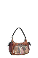 Nicole Lee USA Eco-Leather Shoulder Bag for a perfect OOTD – dress to impress outfits from Amexza