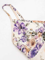 Floral Print Bodycon Maxi Dress with Spaghetti Straps