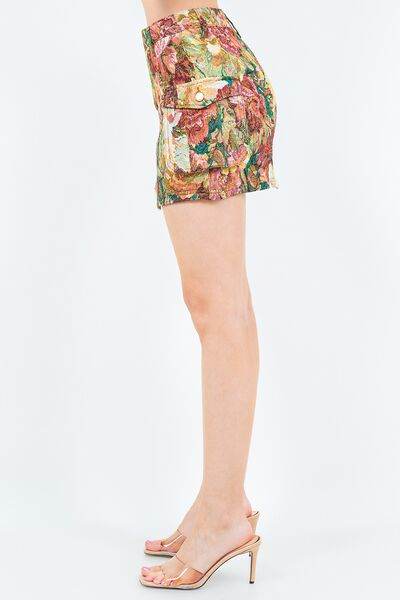 American Bazi Jacquard Weave Cargo Pocket Skirt for a perfect OOTD – dress to impress outfits from Amexza