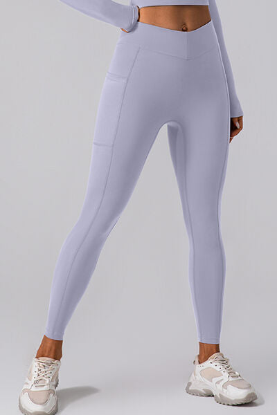 High Waist Active Leggings with Pockets for a perfect OOTD – dress to impress outfits from Amexza