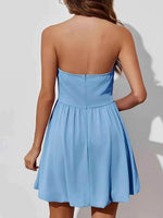 Ruched Tube Mini Dress for a perfect OOTD – dress to impress outfits from Amexza