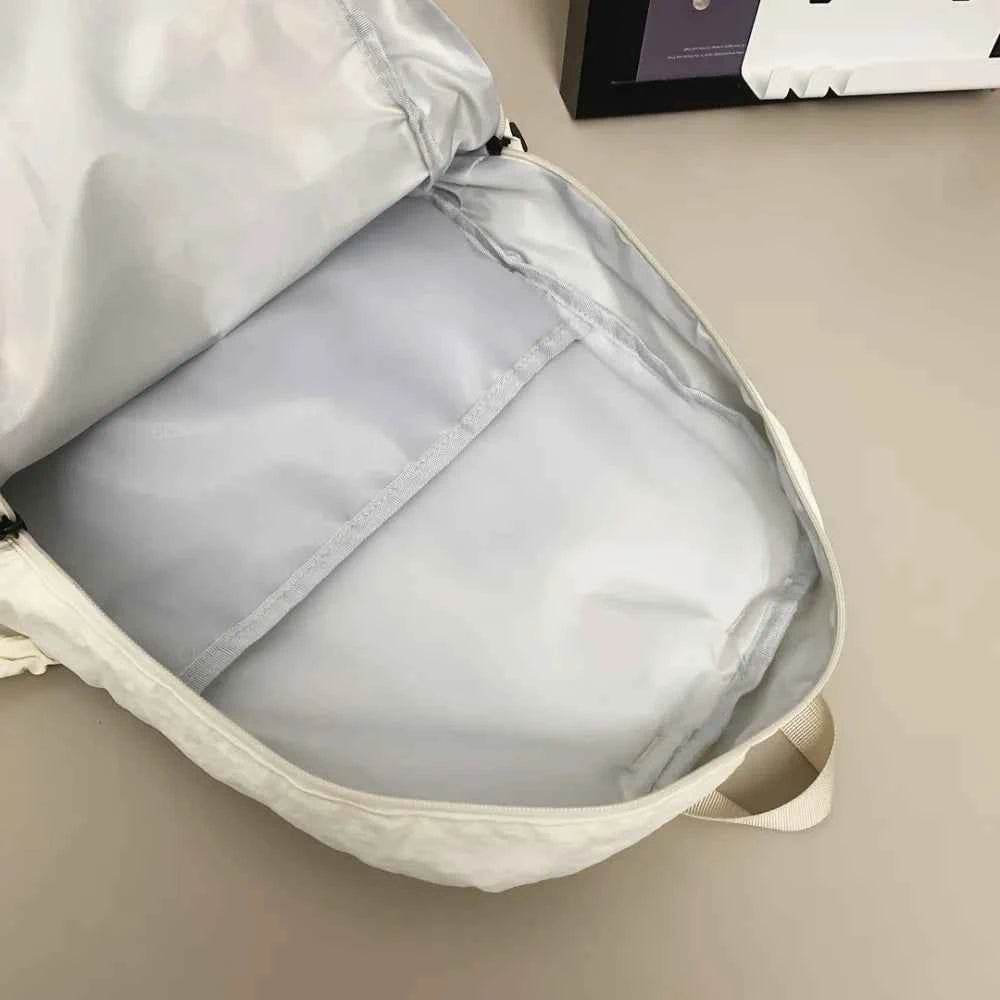 Drawstring Nylon Backpack Bag for a perfect OOTD – dress to impress outfits from Amexza