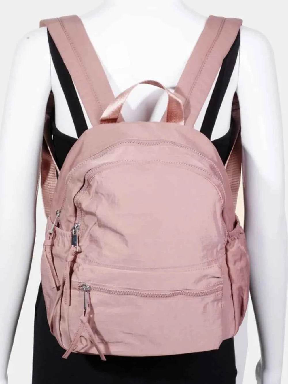 Fame Nylon Multi Pocket Backpack Bag for a perfect OOTD – dress to impress outfits from Amexza