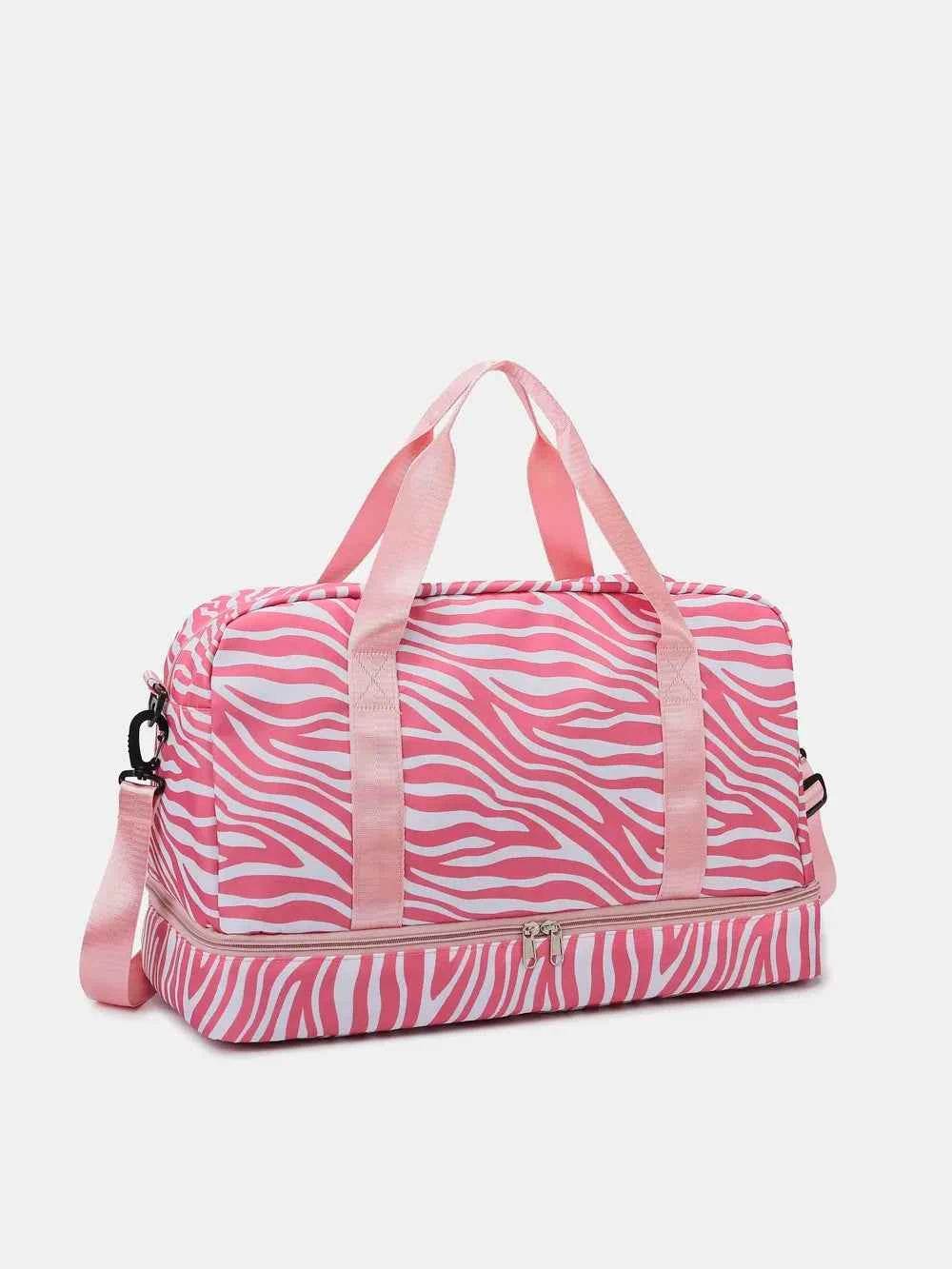 Oxford Cloth Leopard Travel Bag for a perfect OOTD – dress to impress outfits from Amexza