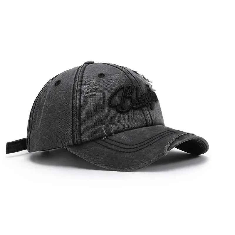 Embroidered Letter Cotton Baseball Cap for a perfect OOTD – dress to impress outfits from Amexza
