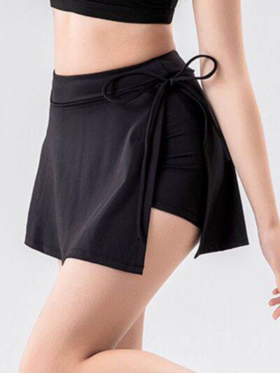 High Waist Active Skort with Pockets for a perfect OOTD – dress to impress outfits from Amexza