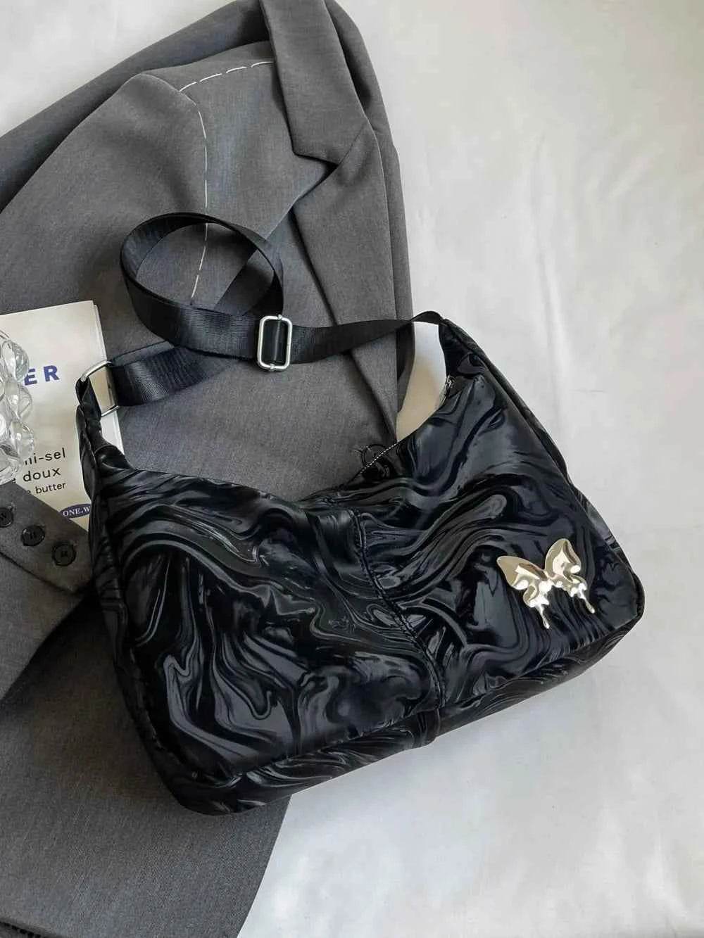 PU Leather Adjustable Strap Shoulder Bag for a perfect OOTD – dress to impress outfits from Amexza