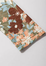 Floral Round Neck Long Sleeve T-Shirt - Amexza