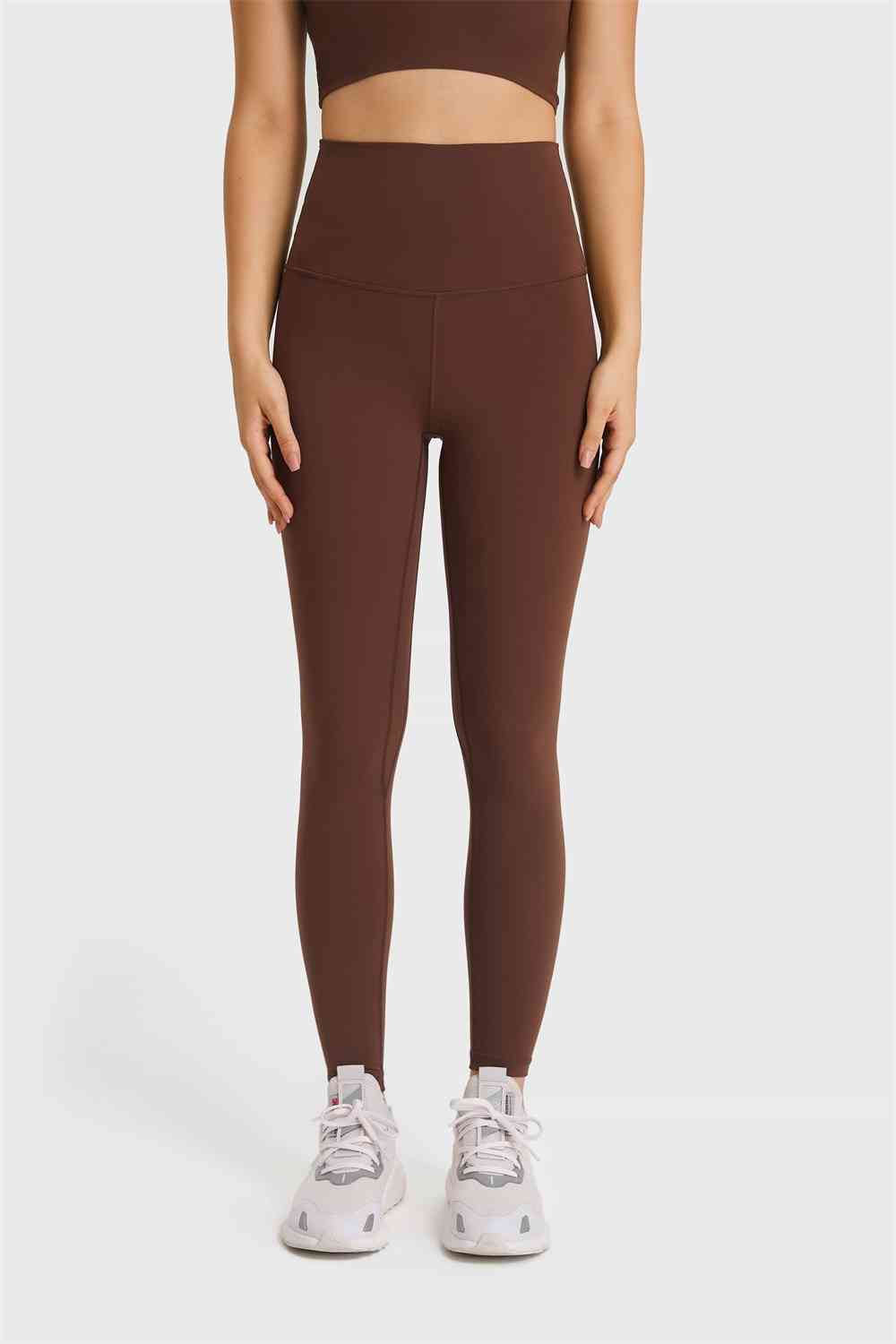 Millennia Ultra Soft High Waist Leggings Coffee for a perfect OOTD – dress to impress outfits from Amexza