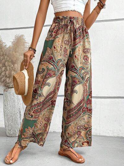 Printed Wide Leg Pants for a perfect OOTD – dress to impress outfits from Amexza