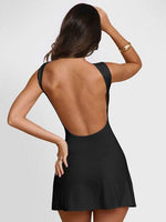Backless Wide Strap Mini Dress for a perfect OOTD – dress to impress outfits from Amexza