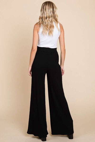 Culture Code Full Size High Waist Wide Leg Pants for a perfect OOTD – dress to impress outfits from Amexza