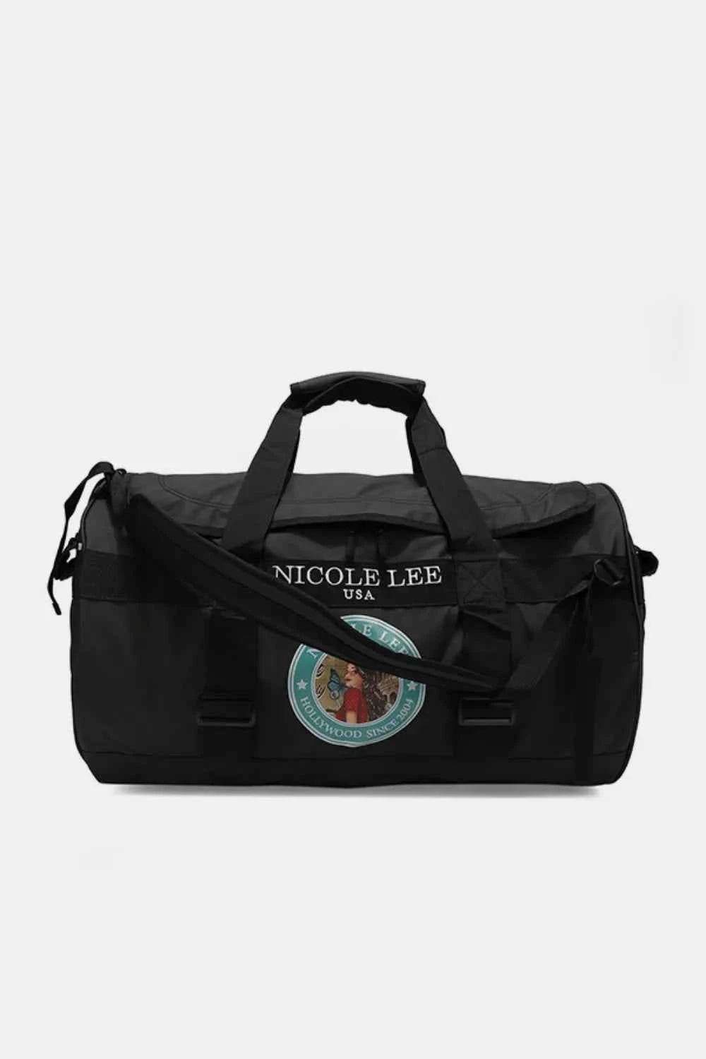 Nicole Lee USA Large Duffel Bag Black One Size for a perfect OOTD – dress to impress outfits from Amexza