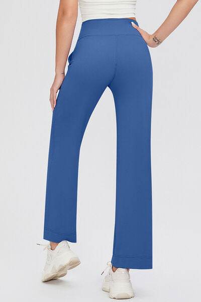 Basic Bae Full Size Drawstring High Waist Pants with Pockets - Amexza