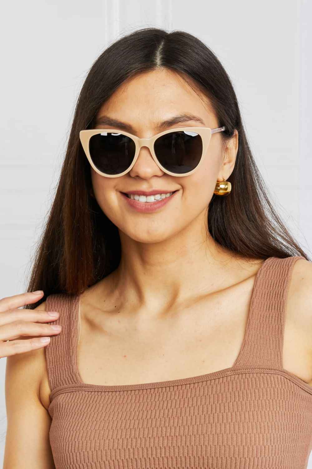 Cat-Eye Acetate Frame Sunglasses for a perfect OOTD – dress to impress outfits from Amexza