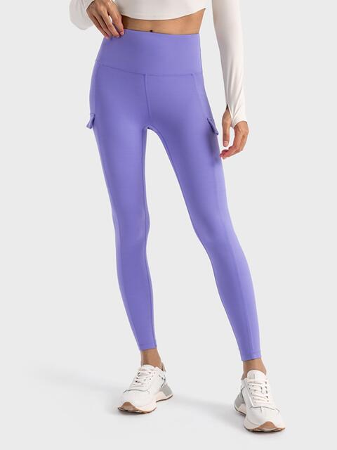 Millennia Wide Waistband Sports Leggings for a perfect OOTD – dress to impress outfits from Amexza